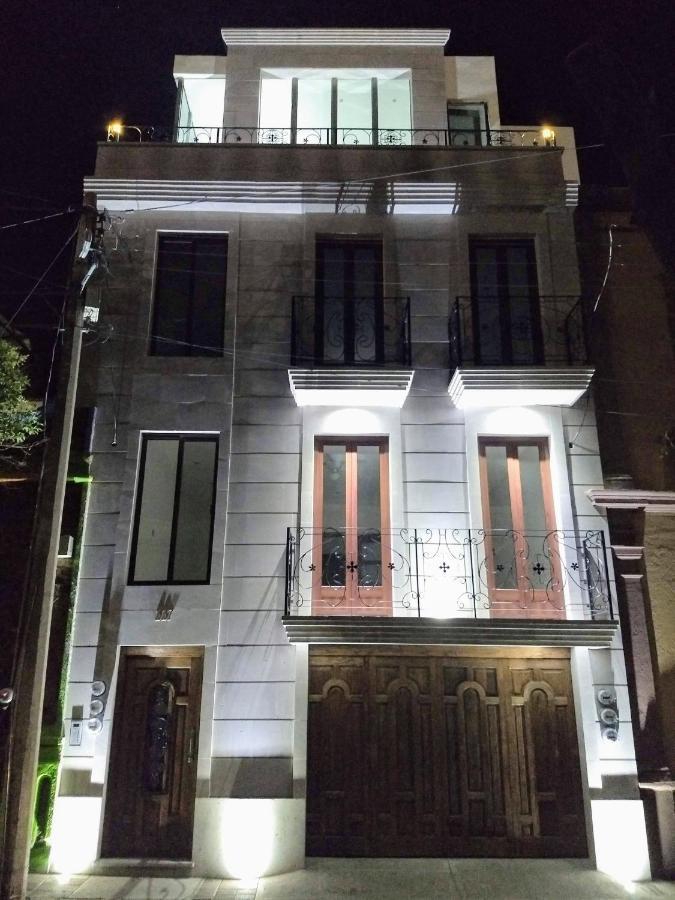 En El Centro 3 Hermoso Loft Familiar Ac Wifi 300 Mbps Aguascalientes Extérieur photo